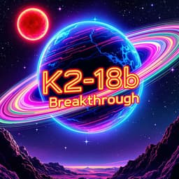 Cover art for Alien Oceans? The K2-18b Breakthrough
